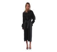 Diesel Womens D-Paige-Stram Maxi Dress - Black - Black - XL - 100% Rayon