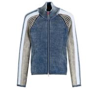 Diesel Women's M-Estrella Ribbed Jacket Blue Denim
