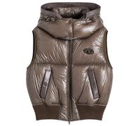 Diesel Women's Padded Gilet Brown IT 42