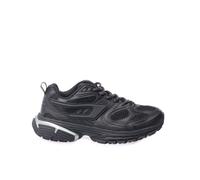 Diesel Womens S-Serendpity Pro-X1 Trainers in Black Mesh - Size UK 5