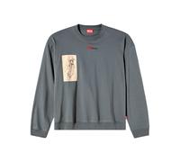 Diesel x Damiano David S-Boxt sweater - Grey XS-S-L