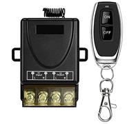 DieseRC 433Mhz Wireless Remote Control Radio Control Switch AC 240V/220V 30A Relay Receiver with 1 Transmitter for Light Water Pump Household Appliances Farm irrigation and Electrical Equipment