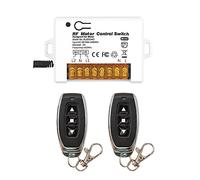DieseRC Wireless Roller Shutter Remote Control Switch AC 90 V ~ 250 V 3 A Relay Receiver Controller with 2 Transmitters Remote Control Motor Move Forwards and Backwards