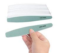 Diesisa 15pcs 1000/4000 Grit Nail Files for Natural Nails, Emery Boards for Natural Files, Double-Sided Nail Buffering Manicure Pedicure Nail Supplies Tools for Toenail Fingernail for Home & Salon
