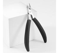 Diesisa Cuticle Trimmer - Cuticle Clippers for Nails with Silicone Handle Non-Slip - Extremely Sharp - Professional Steel Cuticle Cutter - Trimmer Dead Skin Remover Cuticle Remover Tool-Black
