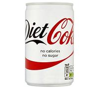 Diet Coke 150ml Mini Can - 24 Pack