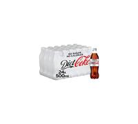 Diet Coke 24 x 500ml Bottles - Sugar Free, Calorie Free, Natural Flavours, Best Served Chilled