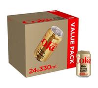 Diet Coke Caffeine Free Soft Drink Cans, 24 x 330 mL