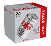 Diet Coke Can Cola Box 330 ml Pack of 24