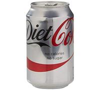 Diet Coke Can Cola, Box 330 ml (Pack of 24)