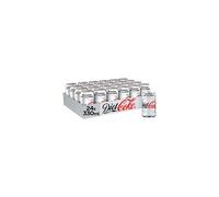 Diet Coke Fizzy Drinks 24 x 330ml Cans