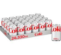 Diet Coke Low Sugar Crisp and Refreshing Soft Drink (24 Cans x 330ml)