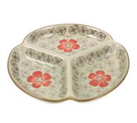 Diet Divided Plate Ceramic with Compartments for Home Food Portion Control