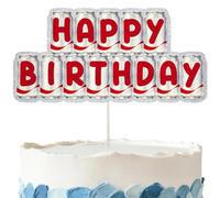 Diet Drink Birthday Cake Topper - Glitter Diet Drinks Decorations For Soda Bottle Birthday Party Cake Décor