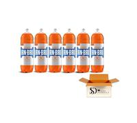 DIET IRN-BRU Sparkling Soft Drink - 6 x 2L Bulk Case - Price Marked Value Pack - The Iconic Low Calorie Scottish Soda - Sugar Free & Refreshing - Large Family Size Bottles