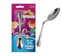 Diet Spoon Trick Psychic Bend Prank Joke Gag Comedy Funny Magic Bendy Spoon with Hinge