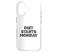 Diet Starts Monday Case for iPhone 17