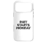 Diet Starts Monday Case for iPhone 17 Pro Max