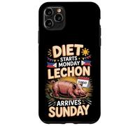 Diet Starts Monday Lechon Arrives Sunday Pinoy Food Case for iPhone 11 Pro Max
