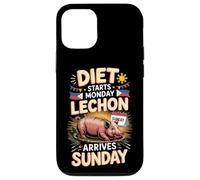 Diet Starts Monday Lechon Arrives Sunday Pinoy Food Case for iPhone 12/12 Pro