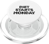 Diet Starts Monday PopSockets PopGrip for MagSafe