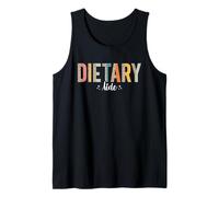 Dietary Aide Appreciation Week Healthcare Retro Leopard Tank Top