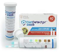 DietDetector Test Strips - Detects Non-Diet Soft Drinks Before Accidental Consumption - A Must Have for Diabetics and The Keto Lifestyle - 40 Strips Per Box