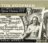 ieterich Buxtehude - Buxtehude: Opera Omnia XVI - Vocal Works Vol. 6: [CD]