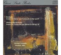 DIETMAR SCHWALKE (cello) - Sonata per cello e piano n.3 op 69 (1807) in LA Sonata per cello e piano n.2 op 58 (1843) in RE