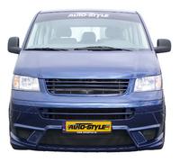 Dietrich AutoStyle Dietrich No-Sign Grill compatible with Volkswagen Transporter T5 2003-2010 excl Multivan/Caravelle/Shuttle (ABS)