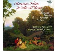 DIETRICH / BRAHMS / KIRCHNER Romantic Music for Cello & Piano (CD) (US IMPORT)