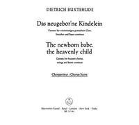 Dietrich Buxtehude: Das neugebor'ne Kindelein: SATB: Vocal Score