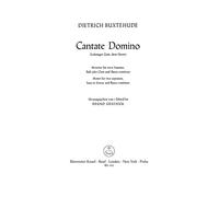 Dietrich Buxtehude-Lobsinget Gott, dem Herrn BuxWV 12-Chamber Ensemble-Score and