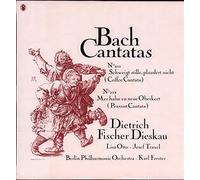 Dietrich Fischer-Dieskau / Berlin Philharmonic Orchestra / Karl Forster - TP 720 DIETRICH FISCHER-DIESKAU Bach Canatas 211 / 212 LP