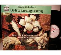 DIETRICH FISCHER-DIESKAU; GERALD MOORE - FRANZ SCHUBERT - SCHWANENGESANG - WEIS/GOLD ELECTROLA - VINYL