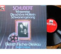 Dietrich-Fischer Dieskau, Gerald Moore - Winterreise, Die schöne Müllerin, Schwanengesang. Dietrich-Fischer Dieskau, Gerald Moore Stereo
