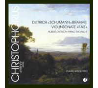 Dietrich: Piano Trio No. 1 & Violin Sonata FAE by N/A (2009-06-01)