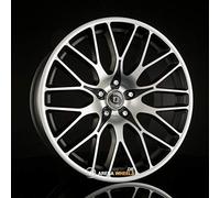 Diewe Wheels - DIEWE, Width: 9.5, Hoop Diameter: 19 Hole: 120, Black Aluminium Wheels mecanizar