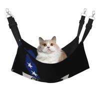 DIEzig Curacao Map Medium Cage Hammock Hanging Soft Bed For Kitten,Ferret,Puppy Or Small Pet