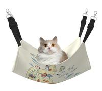 DIEzig Denmark Map With Various Medium Cage Hammock Hanging Soft Bed For Kitten,Ferret,Puppy Or Small Pet