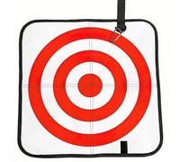 DIEzig design target Printed Compact Foldable Sitting Pad Oxford Base, Portable Cushion for Fishing Sports Events