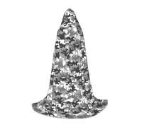 DIEzig Digital Camo Stage Performance Hooded Cape For Teenagers Gothic Fantasy Medieval Cosplay Costume Long Cape