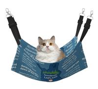 DIEzig Finland Map With Various Feat Medium Cage Hammock Hanging Soft Bed For Kitten,Ferret,Puppy Or Small Pet