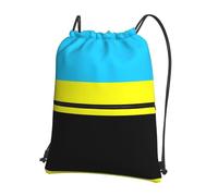 DIEzig Flag of the Sultanate of Burongan Print Adjustable Strap Backpack, Collapsible Drawstring Bag with Zipper for Weekend Adventure