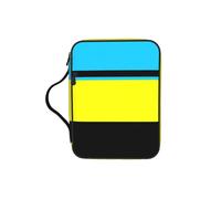 DIEzig Flag of the Sultanate of Burongan Printed Bible Storage Organizer Bag with Multi-Pockets Versatile Carry Bag for Book Tablet & Pen