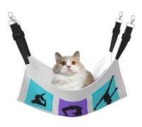 DIEzig Gymnastics Game Medium Cage Hammock Hanging Soft Bed For Kitten,Ferret,Puppy Or Small Pet