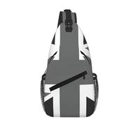 DIEzig National Flag Of The United Kingdom Printing Cross Chest Bag Diagonally Sling Bag For Men Women Crossbody Shoulder Bag Travel Hiking Daypack