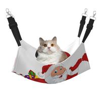 DIEzig Santa Claus Gifts Medium Cage Hammock Hanging Soft Bed For Kitten,Ferret,Puppy Or Small Pet