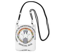 DIEzig State Emblem Of Northern Mariana Islands Printing Crossbody Phone Case For Adult Wallet Crossbody Shoulder Bag With Detachable Shoulder Strap