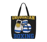 DIEzig Uruguay Fight 1-Pack Economical 15.7"X19.6" Tote Bags, Lightweight Largereusable Grocery Shopping Cloth Bags